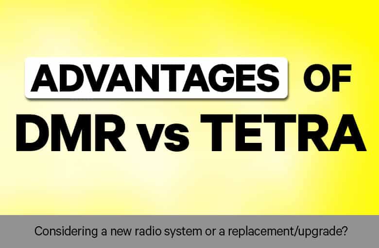 Advantages of DMR vs TETRA